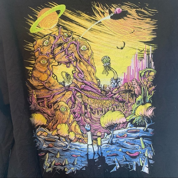 Rick and Morty hoodie, medium - Picture 4 of 5